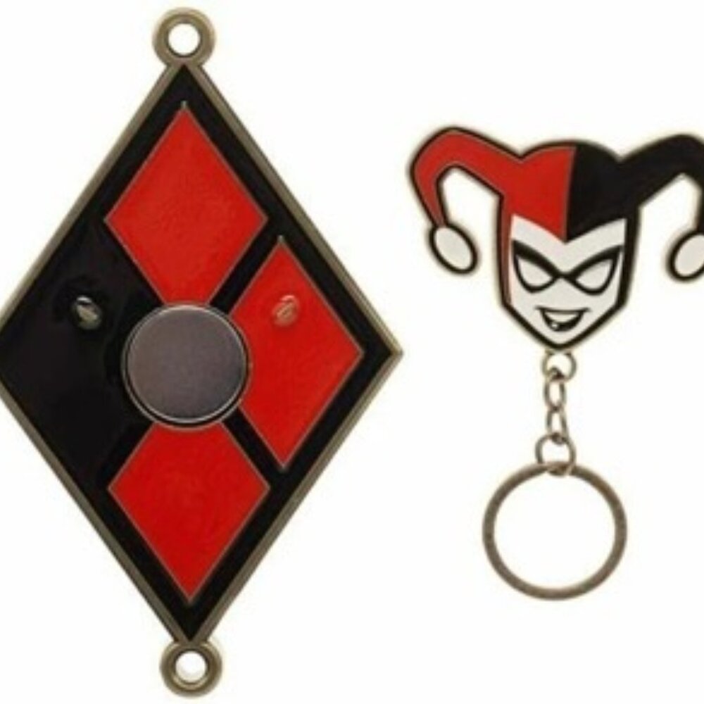 Harley Quinn - Key Chain - Magnetic Key Holder New ke6cp4btm